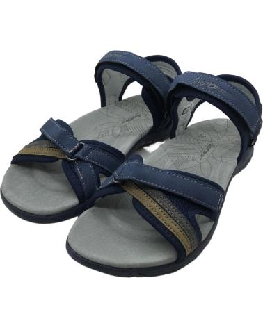 Sandales pour Femme NICOBOCO SANDALIA TREKKING MUJER CROCO 38-316 AZUL