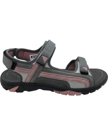 Sandali per Donna NICOBOCO SANDALIA TREKKING MUJER SERPA38-318 090 GRIS