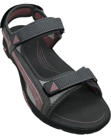 Sandali per Donna NICOBOCO SANDALIA TREKKING MUJER SERPA38-318 090 GRIS