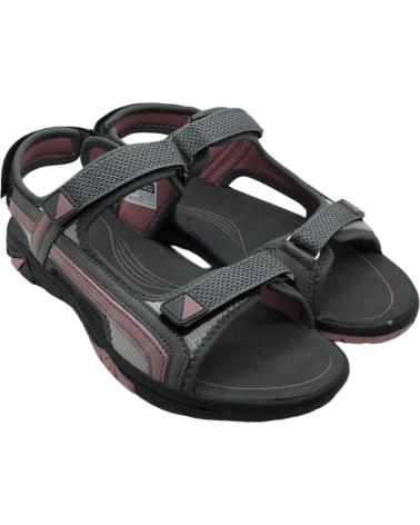 Sandali per Donna NICOBOCO SANDALIA TREKKING MUJER SERPA38-318 090 GRIS