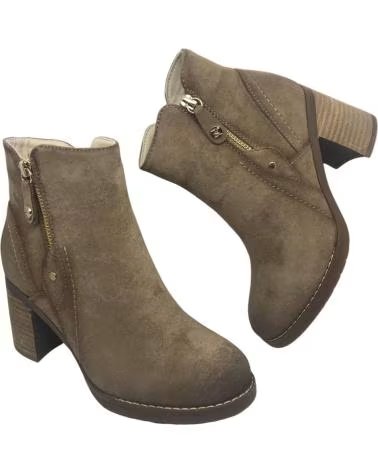 Botins de Mulher ETHIKA BOTIN CON TACON PARA MUJER 111101 BEIG