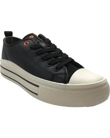 BASKETS REFRESH 170973 NOIRES À PLATEFORME NEGRO