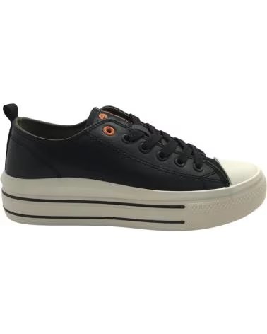 BASKETS REFRESH 170973 NOIRES À PLATEFORME NEGRO