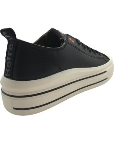 BASKETS REFRESH 170973 NOIRES À PLATEFORME NEGRO