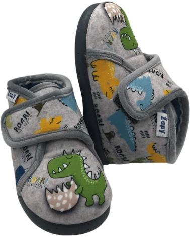 House-Slipers-De-Niño-ZAPY-ZAPATILLA-CASA-NINO-AF10560-GRIS
