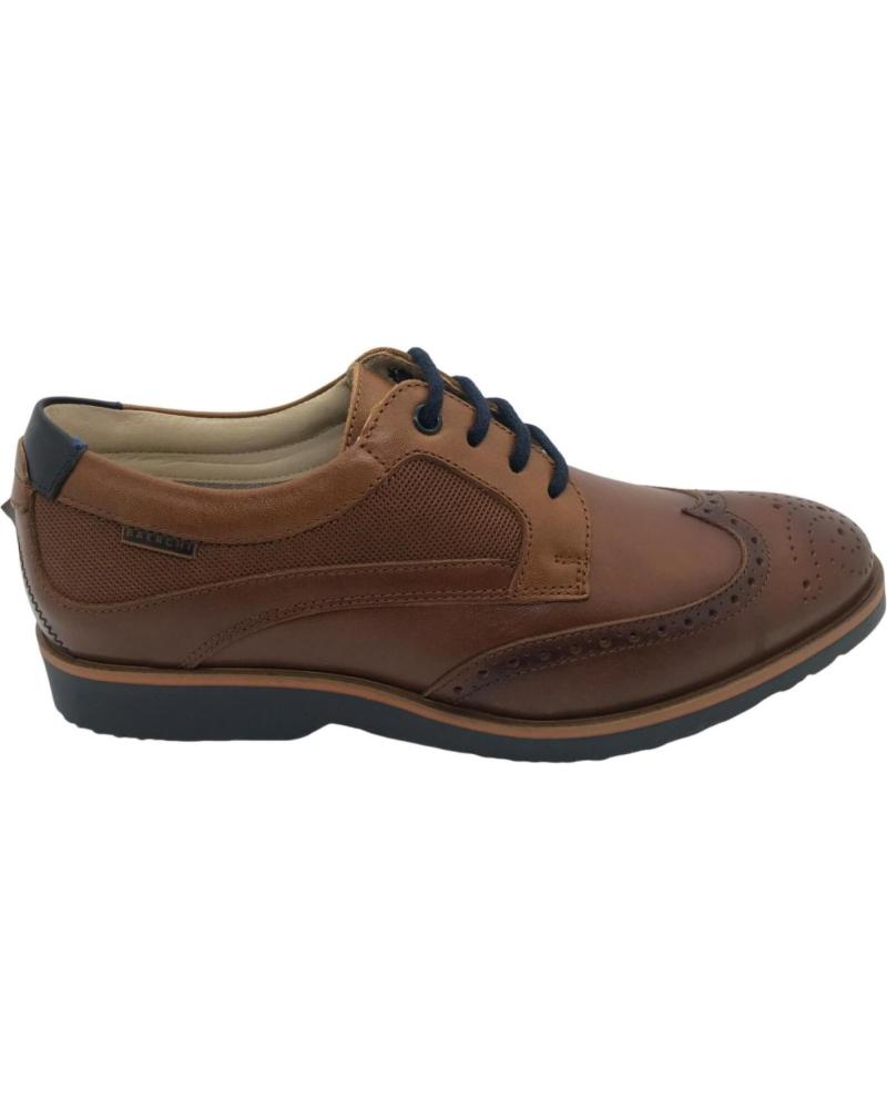 Zapatos de Hombre BAERCHI ZAPATO DE CORDONES 5452 CUERO MARRóN