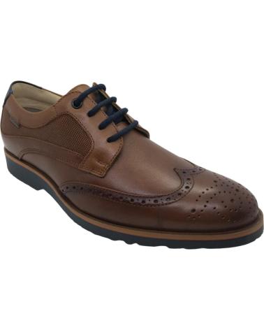 Zapatos de Hombre BAERCHI ZAPATO DE CORDONES 5452 CUERO MARRóN