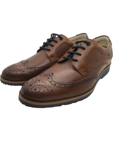Zapatos de Hombre BAERCHI ZAPATO DE CORDONES 5452 CUERO MARRóN