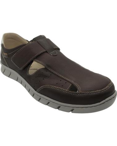 Sandalias de Hombre BAERCHI SANDALIA PIEL HOMBRE 9002 MARRON