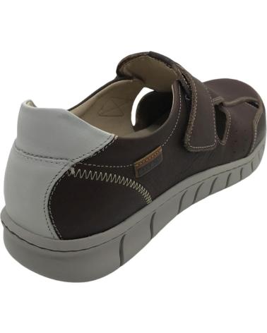 Sandalias de Hombre BAERCHI SANDALIA PIEL HOMBRE 9002 MARRON