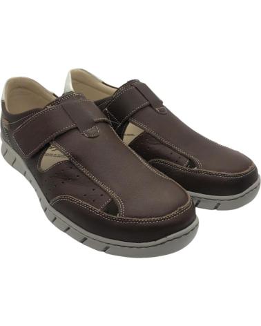 Sandalias de Hombre BAERCHI SANDALIA PIEL HOMBRE 9002 MARRON
