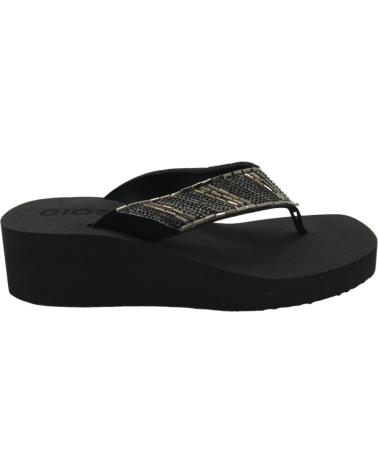 Sandali per Donna GIOSEPPO CHANCLA CUNA MUJER APIACA 68964 NEGRO