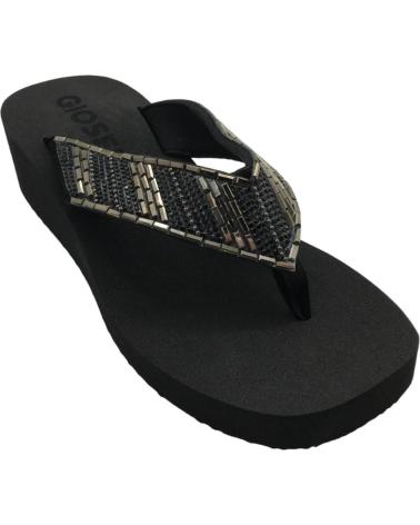 Sandali per Donna GIOSEPPO CHANCLA CUNA MUJER APIACA 68964 NEGRO