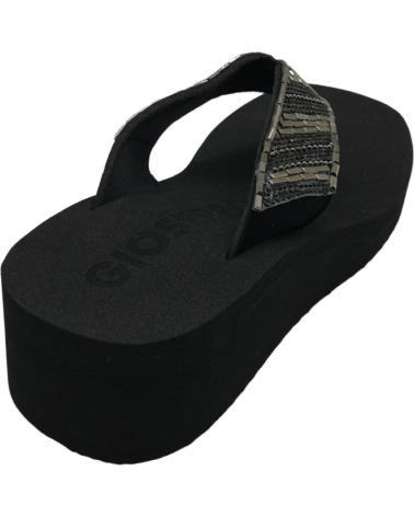 Sandali per Donna GIOSEPPO CHANCLA CUNA MUJER APIACA 68964 NEGRO