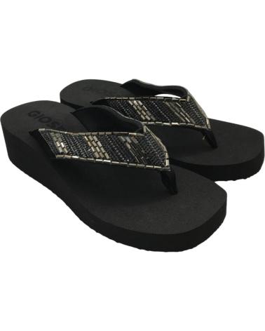 Sandali per Donna GIOSEPPO CHANCLA CUNA MUJER APIACA 68964 NEGRO