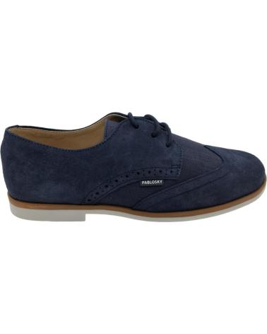 boy shoes PABLOSKY ZAPATO COMUNION NINO 729523 AZUL