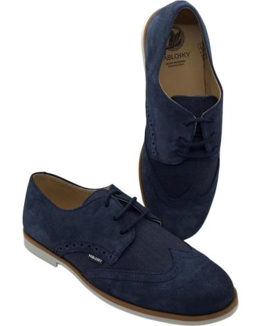 Chaussures pour Garçon PABLOSKY ZAPATO COMUNION NINO 729523 AZUL