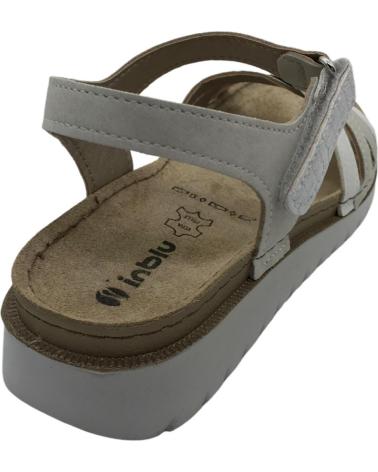 Sandalias de Mujer INBLU SANDALIA PLANA MUJER CN000041 BLANCO