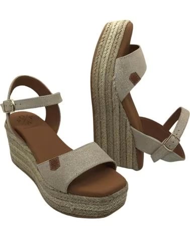 Sandali per Donna POPA CUNAS AKUMAL MUJER ORO DORADO