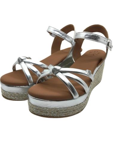 Sandalias de Mujer POPA SANDALIA MUJER TAMPA PLATA