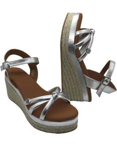 Sandalias de Mujer POPA SANDALIA MUJER TAMPA PLATA
