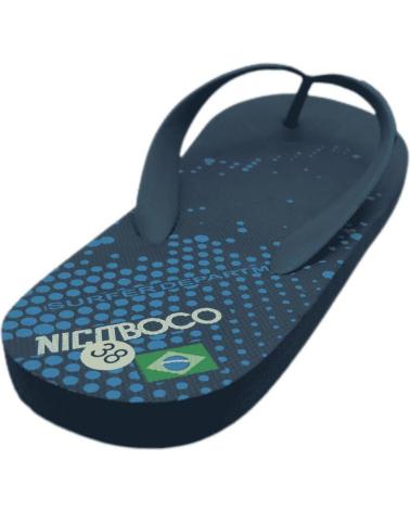 Woman and boy Flip flops NICOBOCO CHANCLA AGUA NINO BRASIL AZUL