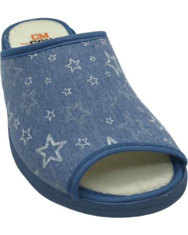 Pantofole per Donna CMCONFORT ZAPATILLA CASA MUJER CM CONFORT 20243 CELESTE
