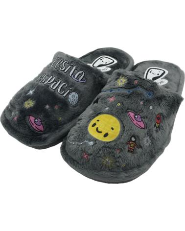 Calzado de casa de Mujer SE ME RIEN LOS PIES ZAPATILLA CASA MUJER JONAS33 GRIS