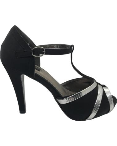 SANDALO DA CERIMONIA JACLIN J0546 NERO NEGRO