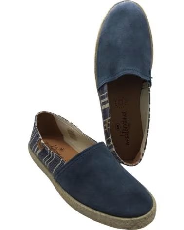 Sapatos de Homem  ZAPATILLAS ALPAGATA HOMBRE MEDITERRANEA 40032 JEANS