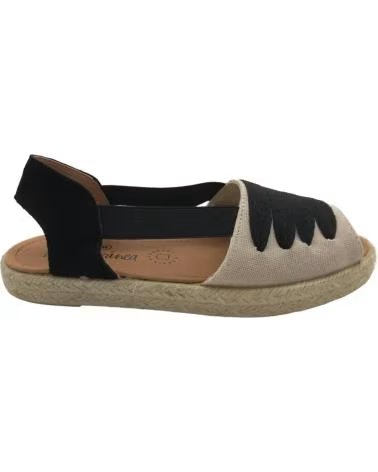 CM MEDITERRANEA ALPARGATA VALENCIANA MULHER 30140 PRETO