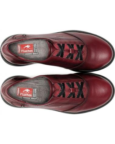 Schuhe für Damen FLUCHOS ZAPATOS DE SPORT F1866 MUJER BURDEOS ROJO