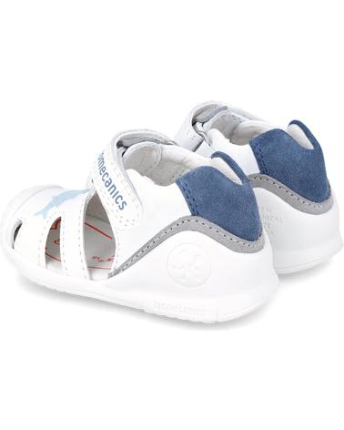 Sandalias de Niño BIOMECANICS SANDALIAS NINO MODELO 242123B COLOR BLANCO BLANCO BLANCO