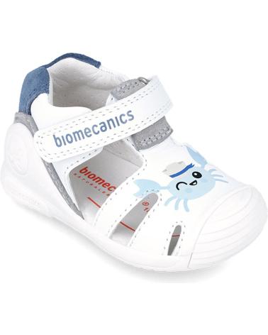 Sandalias de Niño BIOMECANICS SANDALIAS NINO MODELO 242123B COLOR BLANCO BLANCO BLANCO
