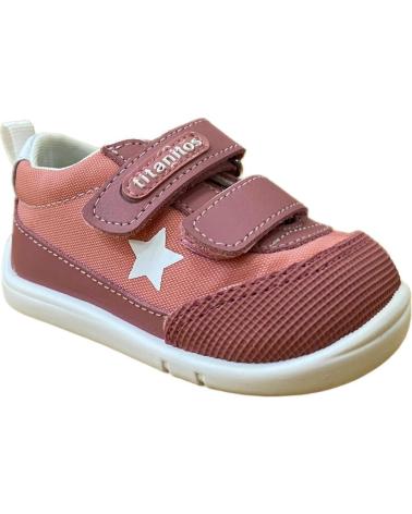 girl Zapatillas deporte titanitos B 500 LEO ROSA