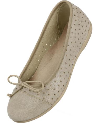 BALLERINE BATILAS 140-059-105 TRAFORATE CRUDO BEIGE CRUDO