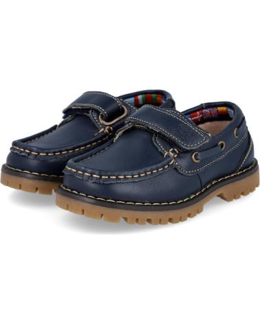 Chaussures pour Garçon BUBBLE BOBBLE BUBBLE KIDS A766-1ZAPATOS NAUTICOS NINO AZUL