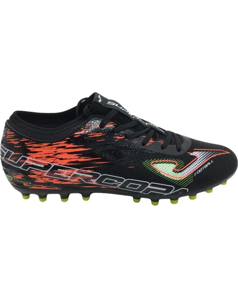 Sportivo-De-Niño-JOMA-BOTA-FUTBOL-CESPED-ARTIFICIAL-SUPERCOPA-2301-NEGRO