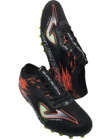 Sportivo-De-Niño-JOMA-BOTA-FUTBOL-CESPED-ARTIFICIAL-SUPERCOPA-2301-NEGRO