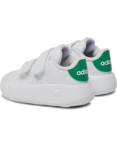 Sportschuhe für Mädchen und Junge ADIDAS ZAPATILLAS ADVANTAGE CF PARA BEBE EN COLOR BLANCO BLANCO