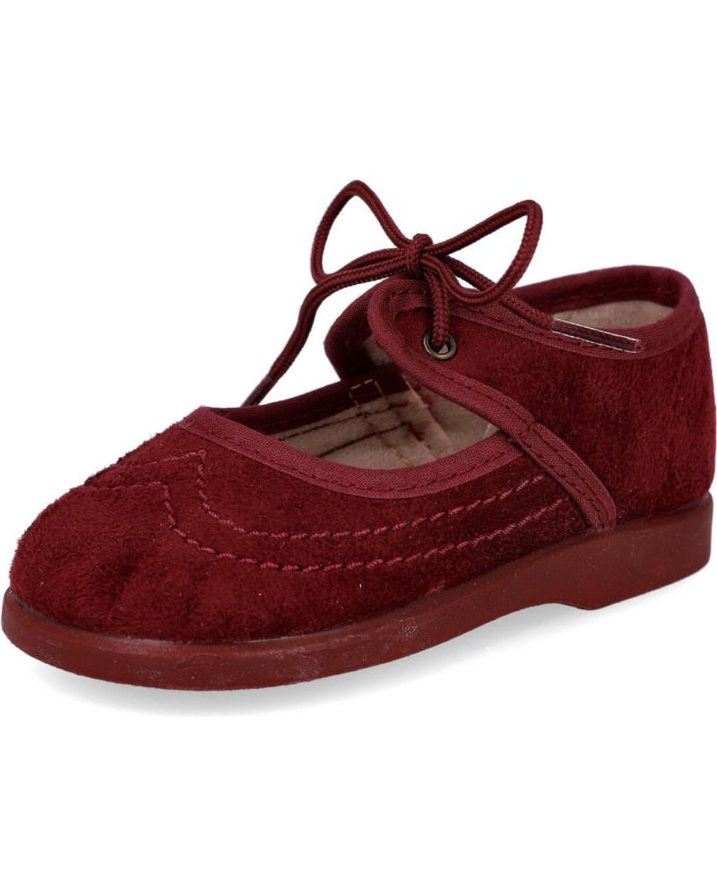 BUBBLE BOBBLE ANGELITOS 115 - SCARPE BORDEAUX CON LACCI BURDEOS