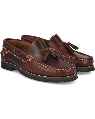 Zapatos de Hombre ESPIEL 24H E218 15 ZAPATOS NAUTICO TIPO APACHE CUERO