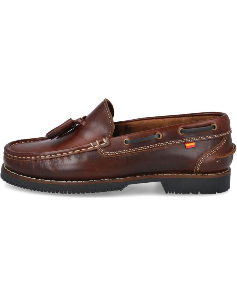 Zapatos de Hombre ESPIEL 24H E218 15 ZAPATOS NAUTICO TIPO APACHE CUERO