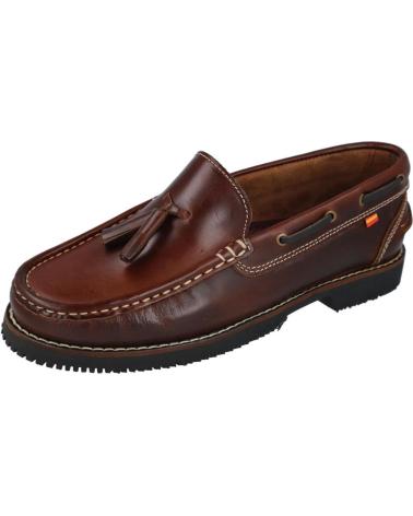 Zapatos de Hombre ESPIEL 24H E218 15 ZAPATOS NAUTICO TIPO APACHE CUERO