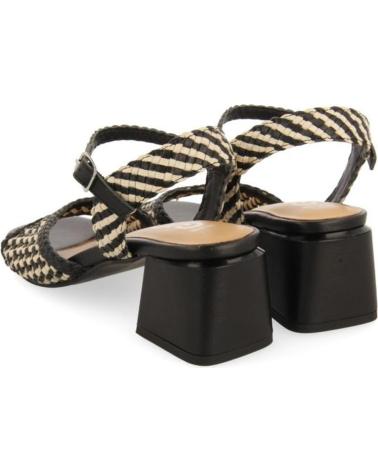 Sandálias de Mulher GIOSEPPO SANDALIAS DE TACN CON PALA TRENZADA LADOSK 72292 NEGRO