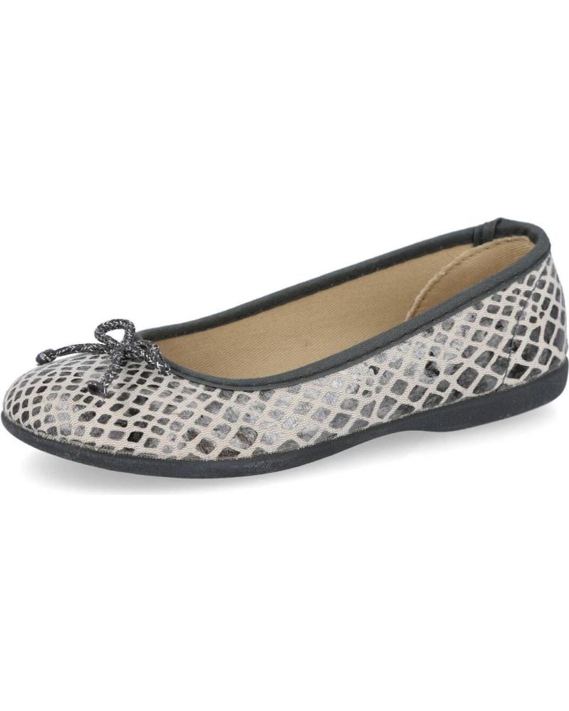 Zapatos de Niña ANDREA RUIZ 701-547 BAILARINAS NIÑA GRIS