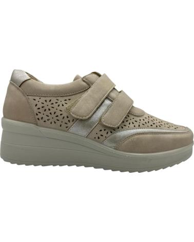 Deportivas de Mujer CALZADOMANIA ZAPATO VELCRO MUJER BEIGE