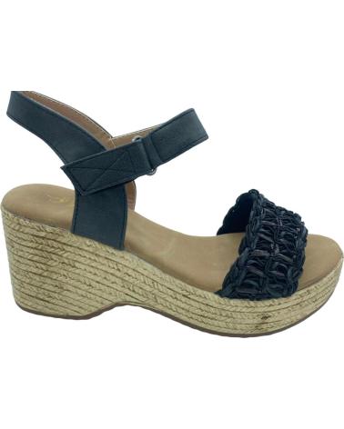 Sandalias de Mujer DAVINIA SANDALIA PLATAFORMA MUJER NEGRO