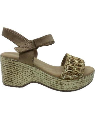 Sandalias de Mujer DAVINIA SANDALIA PLATAFORMA MUJER CUERO