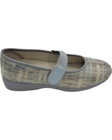 Sapatos de Mulher  ZAPATILLA PULSERA MURO GRIS